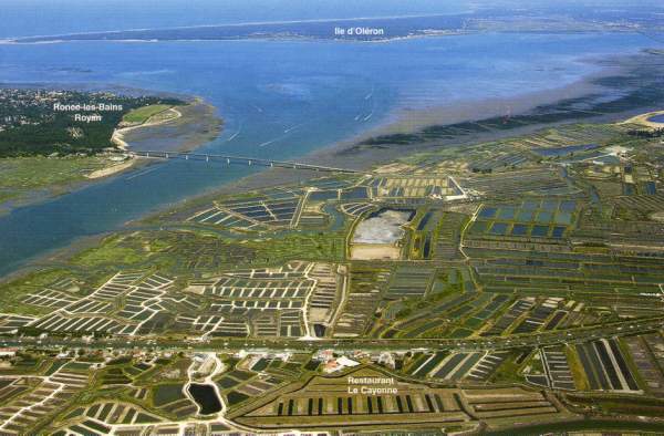 PORT DE LA CAYENNE, Vue du ciel