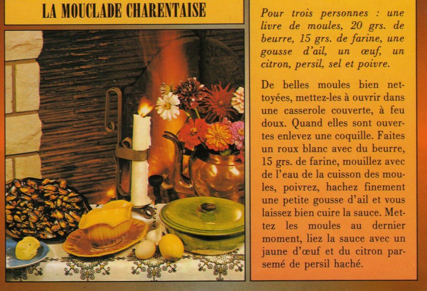 La mouclade Charentaise